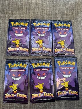Pokémon Trick or Trade sealed packs